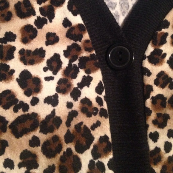 Leopard print cardigan - Picture 2 of 3