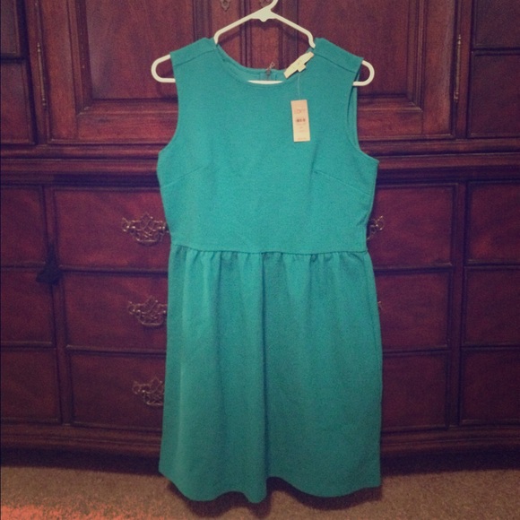 Loft turquoise dress