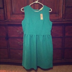 Loft turquoise dress