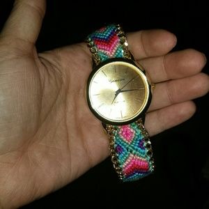 Geneva woven watch