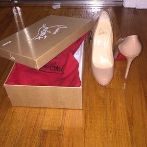 Christian Louboutin Neofilo Nude Heels