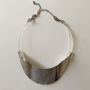 Futuristic statement necklace