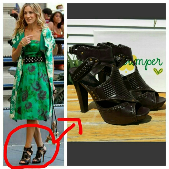 Bumper Shoes - Carrie Bradshaw Gladiator Sandals