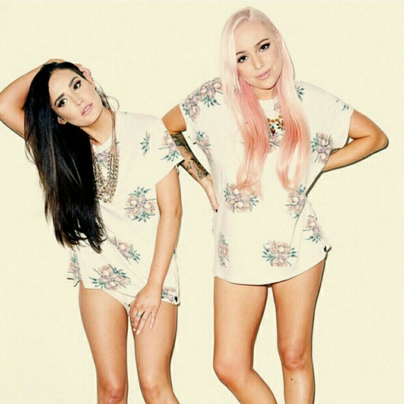Bruce heart floral tee