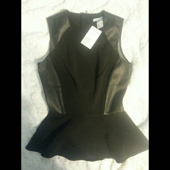 H&M Peplum Top