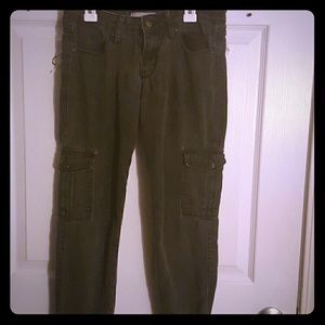 Pants with side pockets