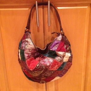 Lucky brand patchwork bag