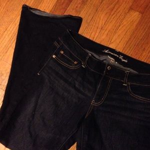 Dark wash jeans