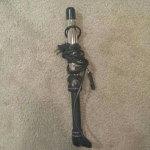 Hot tools curling iron with clamp