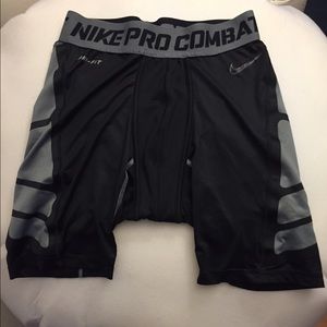 Nike Dri-fit compression shorts.