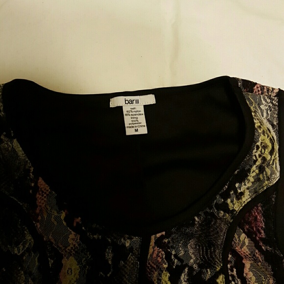 Bar III snake print dress NWOT - Picture 3 of 3