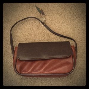 No Boundries small cognac/dark brown purse NWT