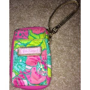 Lilly Pulitzer Phone/ID Wristlet Wallet