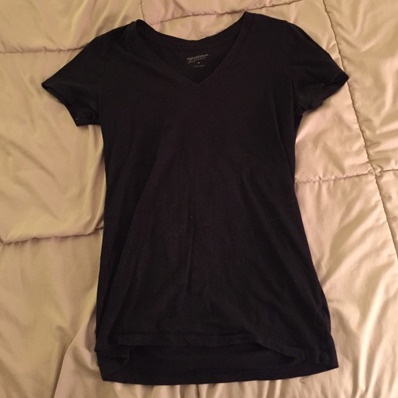 Black v-neck
