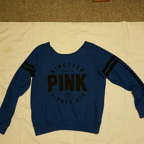 Slouchy Pink sweatshirt - Picture 2 of 3