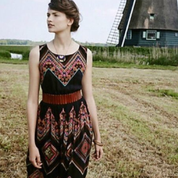 RESERVED FOR VALERIE B. Anthropologie Black Dress