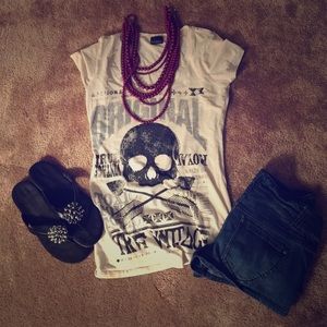 Daytrip Skull Top