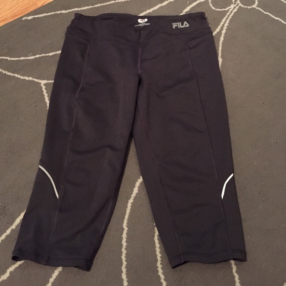 Fila sport cropped grey leggings