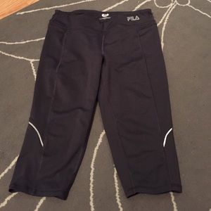 Fila sport cropped grey leggings