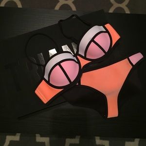 Triangl Swimwear Poppy- Peach Soda Bikini