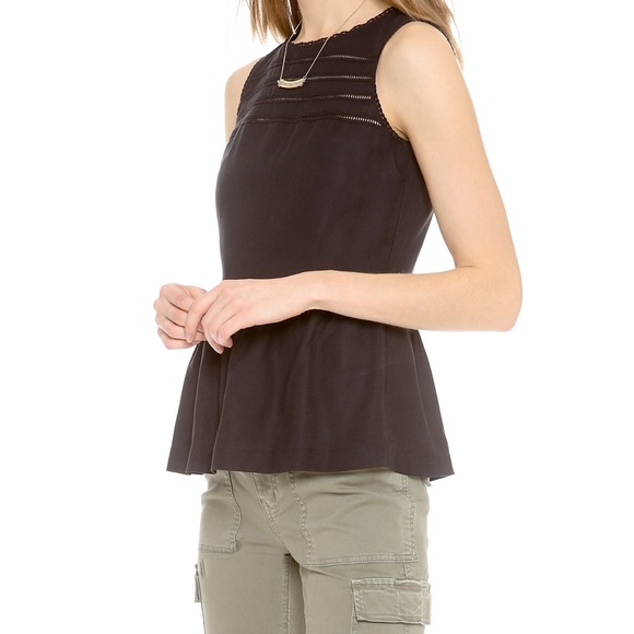 Madewell peplum top