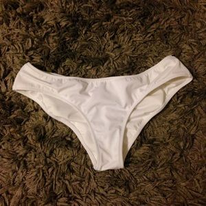 victoria secret cheeky white bottoms