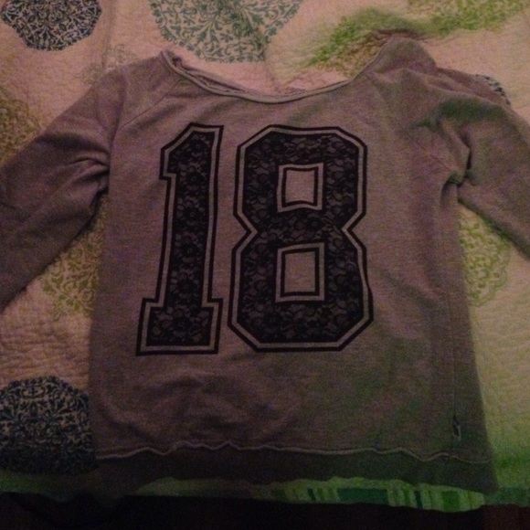 grey long sleeve
