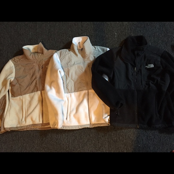 3 north faces great condition