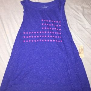 Slouchy American eagle tank top!