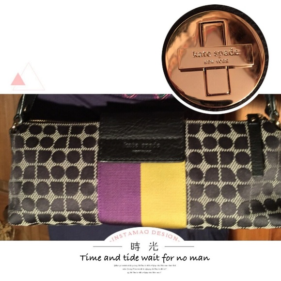 SOLD🌹️GORGEOUS KATE SPADE CLASSIC NOEL ️BAG - Picture 2 of 2