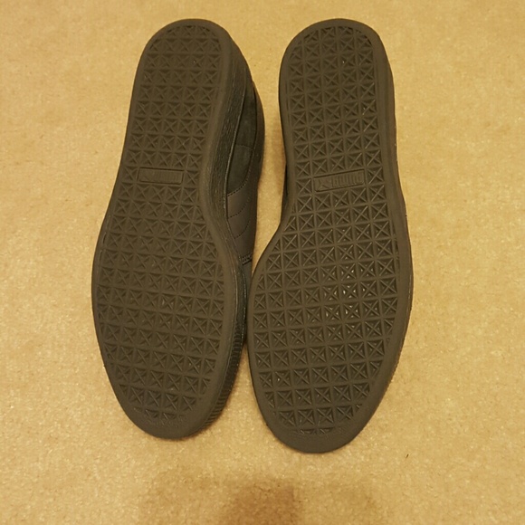 Closing Tonight! Sz9 mens suede gray Puma NWOT - Picture 2 of 4