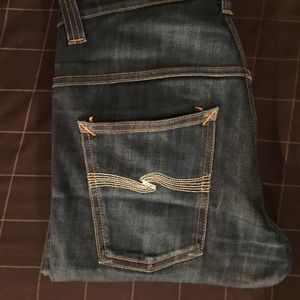 Nudie jeans thin Finn 29x34 dry ecru embo