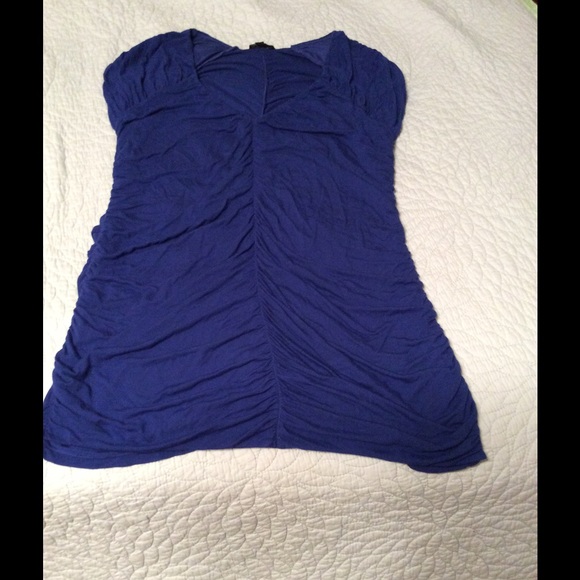 Express Blue Top