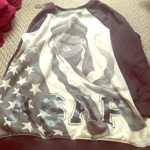 ASAP rocky crew neck