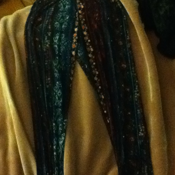 Multiple pattern pants