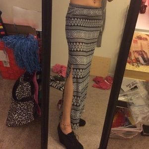 ❤️Bohemian black and white maxi skirt❤️