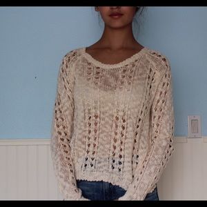 Beach cover up sweater