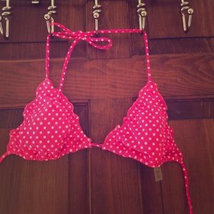 VS Frilly polka dot bathing suit