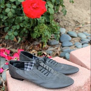 Xhilaration Grey Oxfords