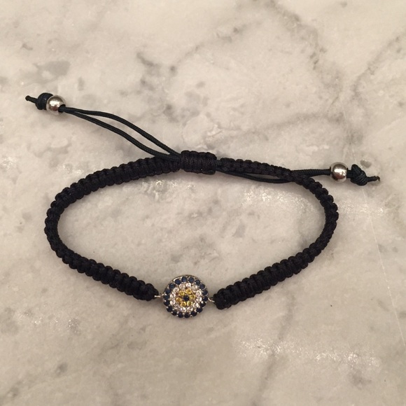 Evil eye on a cord
