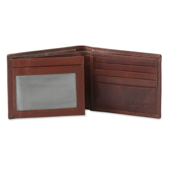 Bifold Wallet with Side Flap - 301766-BN