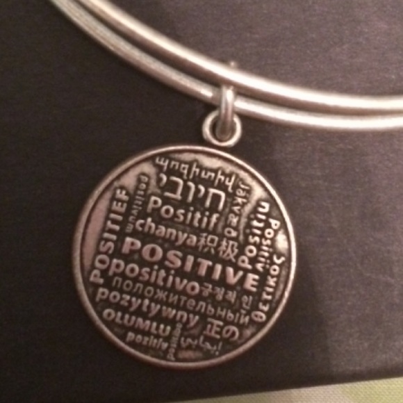 Alex and Ani "positive" bracelet