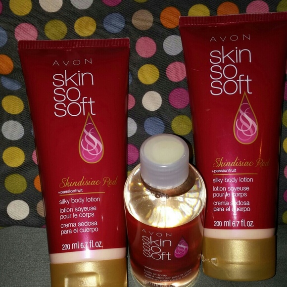 Avon skincare lotions and body spray