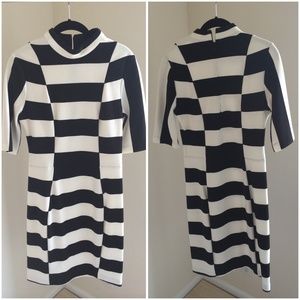H&M Dresses - H&M Black & White Striped Dress H&M Dresses - H&M Black & White Striped Dress
