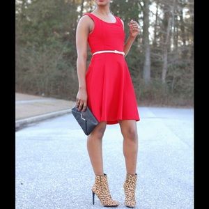 Express fit & flare dress