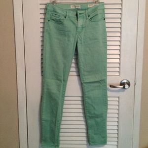Bullhead teal jeggings