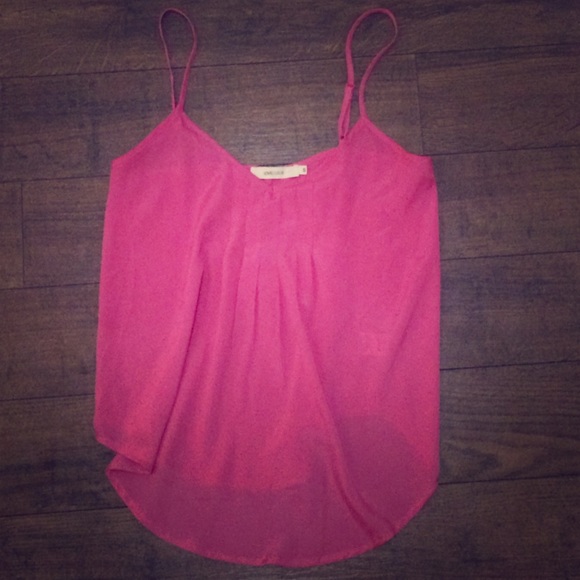 Lightweight pink cute tank top!