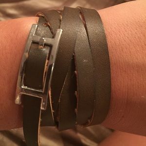 Leather Wrap Bracelet
