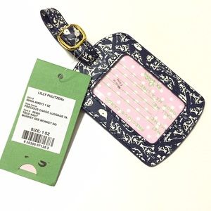 💥Lilly Pulitzer luggage tag