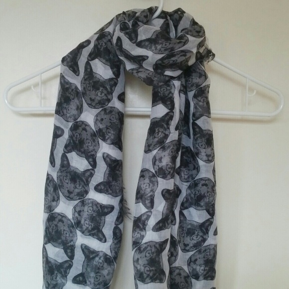 Black Cat Scarf